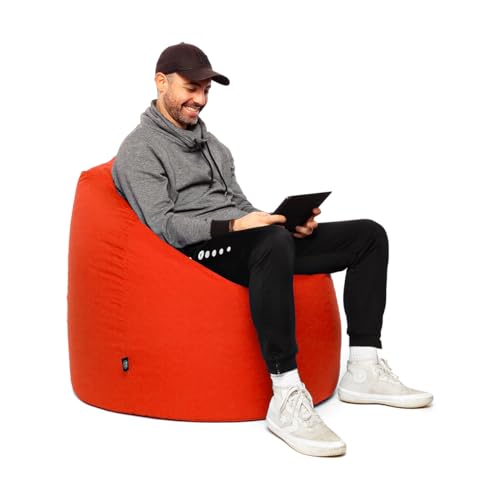 PATCH HOME Patchhome Sitzsack Tropfenform - Rot für In & Outdoor XXL 420 Liter - mit Styropor Füllung in 25 versch. Farben und 3 Größen PATCH HOME Patchhome Sitzsack Tropfenform - Rot für In & Outdoor XXL 420 Liter - mit Styropor Füllung in 25 versch. Farben und 3 Größen von PATCH HOME