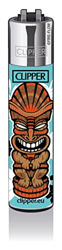 PatchouliWorld Clipper Feuerzeug - Edition Tikal Maske - 4 Verschiedene Motive - Comic #2 von PatchouliWorld