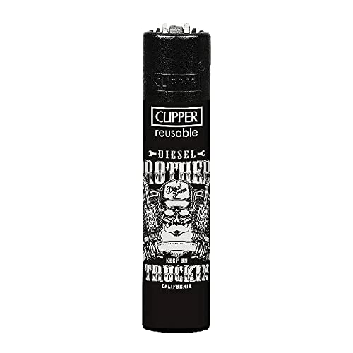 PatchouliWorld Clipper Feuerzeug - Edition Truck Driver | Motiv: Diesel Brothers - Trucking von PatchouliWorld