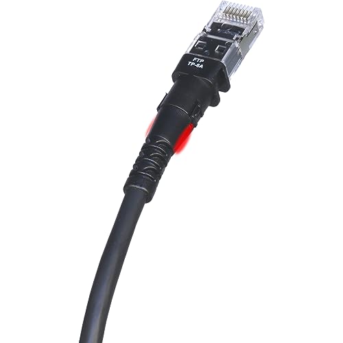 Patchsee Patchkabel ThinPatch FTP CAT 6a schwarz 1,5m von Patchsee