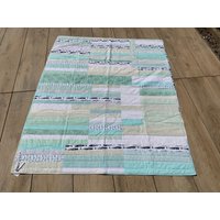 Maritimer Patchwork Quilt Mit Usa Designerstoffen Andover Hoffmann Moda Zen Chic Maritimer Patchwork Quilt Mit Usa Designerstoffen Andover Hoffmann Moda Zen Chic von Patchworkschmiede