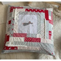 Patchwork Kissenbezug 60x60cm Moda Stoffe Country Christmas Bunny Hill Design Patchwork Kissenbezug 60x60cm Moda Stoffe Country Christmas Bunny Hill Design von Patchworkschmiede