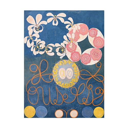 Pathos Studio HILMA AF KLINT - The Ten Largest (Nr. 1, Childhood) (Giclée Kunstdruck) 20,3 x 25,4 cm von Pathos Studio
