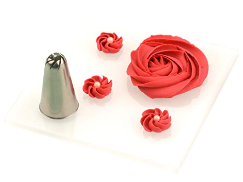 Garniertülle Rosenausdreher, Spritztülle, 1 Stück, Edelstahl Garniertülle Rosenausdreher, Spritztülle, 1 Stück, Edelstahl von Pati-Versand