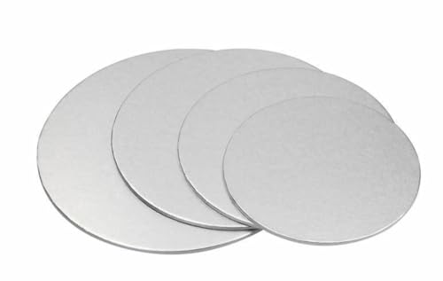 Pati-Versand Silber Tortenunterlage Rund, 25cm von Pati-Versand