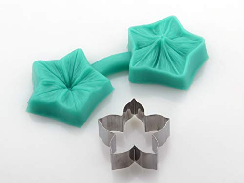 Pati-Versand Silikonstempel mit Ausstecher Petunie Pati-Versand Silikonstempel mit Ausstecher Petunie von Pati-Versand