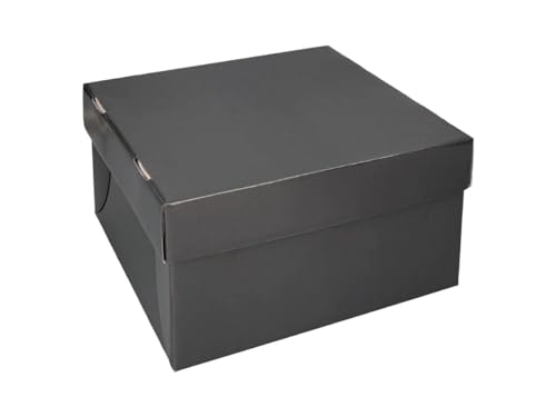 Pati-Versand Tortenschachtel schwarz, 26x26x15cm, 3 Stück Pati-Versand Tortenschachtel schwarz, 26x26x15cm, 3 Stück von Pati-Versand