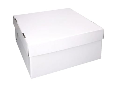 Pati-Versand Tortenschachtel weiß, 41x41x15cm, 5 Stück von Pati-Versand