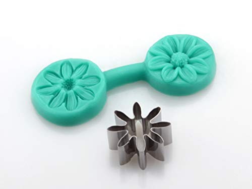 Silikonstempel mit Ausstecher Margerite Silikonstempel mit Ausstecher Margerite von Pati-Versand