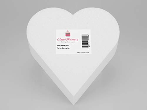 Torten-Dummy Herz 15cm, Höhe: 7cm Torten-Dummy Herz 15cm, Höhe: 7cm von Pati-Versand