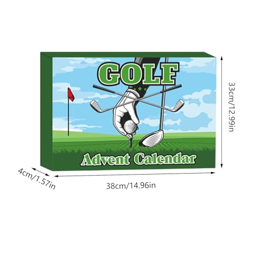 Patifirst Adventskalender 2025, Golf Countdown bis Weihnachten, 24-Tägiger Kalender Mit Tees, Bällen Und Markierungen Für Golfer Zum Sammeln Patifirst Adventskalender 2025, Golf Countdown bis Weihnachten, 24-Tägiger Kalender Mit Tees, Bällen Und Markierungen Für Golfer Zum Sammeln von Patifirst