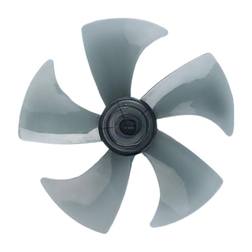 Patifirst Ersatz Lüfterblätter - Ventilator Standfuß Teile | 5 Flügel Austauschteil mit Mutterabdeckung für Arbeitsplatz Schlafzimmer Wohnzimmer von Patifirst