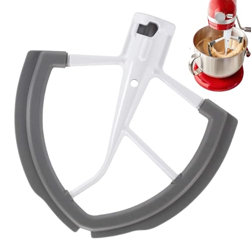 Patifirst Flex Edge Beater Schaber,Flex Edge 6 Quart Spatel Aufsatz - Vielseitiges Sicherheits-Teigwerkzeug Mit Flexiblem Schaber Für Kuchenboden Soßen & Teigmischung von Patifirst
