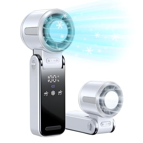 Patifirst Handventilator - USB-Aufladbarer Tischventilator | Mehrere Geschwindigkeitsstufen, Lange Akkulaufzeit Leichtes Kühlgerät Für Veranstaltungen Und Baustellen Patifirst Handventilator - USB-Aufladbarer Tischventilator | Mehrere Geschwindigkeitsstufen, Lange Akkulaufzeit Leichtes Kühlgerät Für Veranstaltungen Und Baustellen von Patifirst