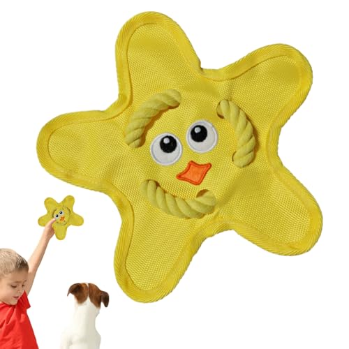 Patifirst Hundeseil Spielzeug - Welpen Quietsch Kauspiel Apportierspielzeug - Hochfestes Hundespielzeug Zur Zahnreinigung Für Drinnen Und Draußen Patifirst Hundeseil Spielzeug - Welpen Quietsch Kauspiel Apportierspielzeug - Hochfestes Hundespielzeug Zur Zahnreinigung Für Drinnen Und Draußen von Patifirst