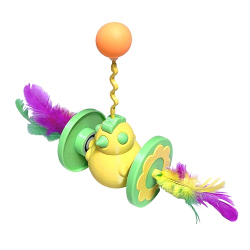 Patifirst Katzenangel Spielzeug - Kükenförmige Katzenangel | Interaktives Katzenspielzeug Für Jagdspiel Training In Haus Wohnung Garten Und Unterwegs Draußen Patifirst Katzenangel Spielzeug - Kükenförmige Katzenangel | Interaktives Katzenspielzeug Für Jagdspiel Training In Haus Wohnung Garten Und Unterwegs Draußen von Patifirst