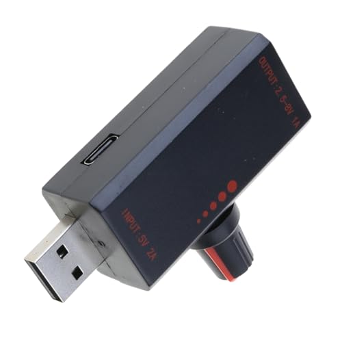 Patifirst Motordrehzahlregler - 5V Induktions-Geschwindigkeitsregler,USB-Steuerungsregler mit Schutzgebläse für Handy, Desktop, Outdoor-Bereich, Täglichen Gebrauch, Industrielle Anwendungen, Aquarium, Patifirst Motordrehzahlregler - 5V Induktions-Geschwindigkeitsregler,USB-Steuerungsregler mit Schutzgebläse für Handy, Desktop, Outdoor-Bereich, Täglichen Gebrauch, Industrielle Anwendungen, Aquarium, von Patifirst