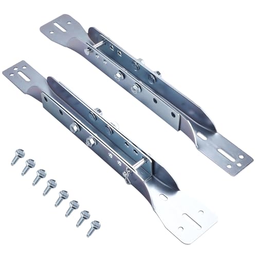 Patioer Verstärkungshalterung für Garagentorteile, verstellbare Garagentoröffnerhalterung, passend für 45,7 cm - 61 cm Paneel, 2 Stück Patioer Verstärkungshalterung für Garagentorteile, verstellbare Garagentoröffnerhalterung, passend für 45,7 cm - 61 cm Paneel, 2 Stück von Patioer
