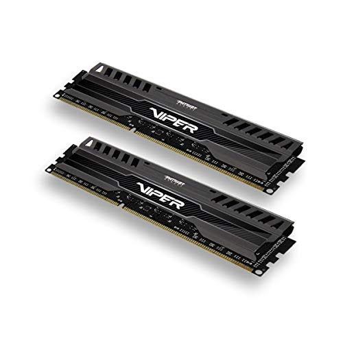 Patriot Memory Viper 3 Black Mamba Arbeitsspeicher 8GB (1600MHz, CL9, 2X 4GB) DDR3-RAM Kit von Patriot Memory