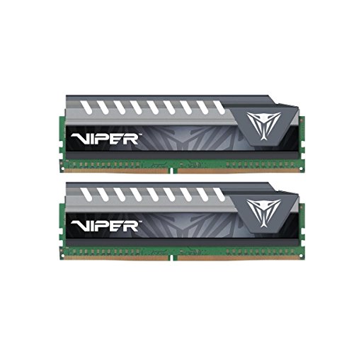 Patriot Memory Performance Viper Elite DDR4 8GB Memory Kit PC4-17000 (2133MHZ) PVE48G213C4KGY Grau von Patriot Memory