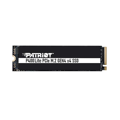 Patriot P400 Lite 4TB interne SSD - NVMe PCIe Gen 4x4 - M.2 2280 - Solid State Drive - P400LP4KGM28H von Patriot Memory
