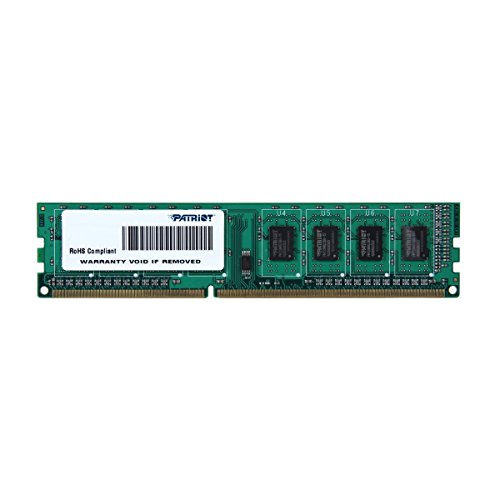 Patriot Signature Arbeitsspeicher 4GB (1333 MHz, CL9, 1 X 4GB) DDR3-RAM Module - PSD34G133381 von Patriot Memory