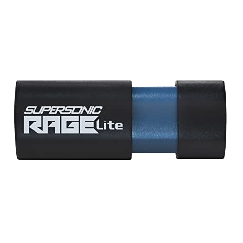 Patriot Supersonic Rage Lite 256GB USB 3.2 Gen 2 High-Performance Speicherstick Lesen bis zu 120MB/s von Patriot Memory