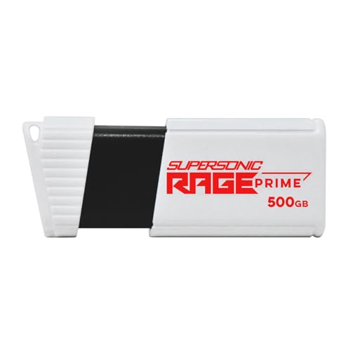 Patriot Supersonic Rage Prime 500GB USB 3.2 Gen 2 High-Performance Speicherstick von Patriot Memory