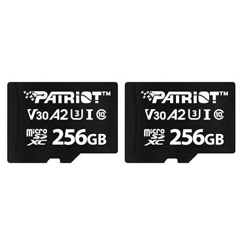 Patriot VX-Serie 256 GB Micro SDXC V30 A2 UHS-I U3 4K UHD Speicherkarte 2er Pack - PSF256GVX32MCX2 Patriot VX-Serie 256 GB Micro SDXC V30 A2 UHS-I U3 4K UHD Speicherkarte 2er Pack - PSF256GVX32MCX2 von Patriot Memory