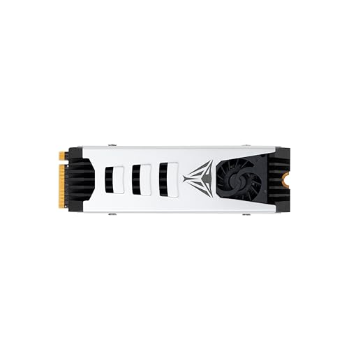 Patriot Viper PV553 4TB Internal SSD mit Fan - NVMe PCIe Gen 5x4 - M.2 2280 - Solid State Drive - PV553P4TBM28H von Patriot Memory