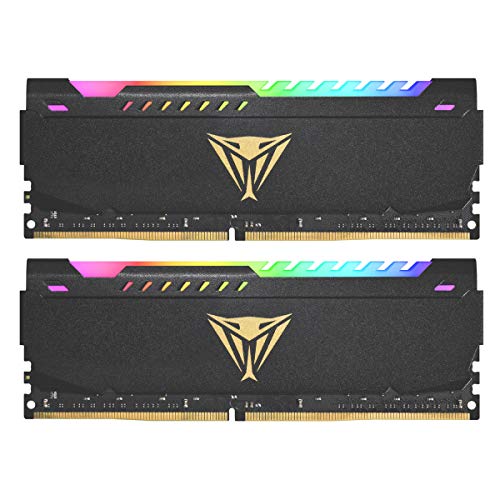 Patriot Viper Steel RGB DDR4 32GB (2 x 16GB) 3600MHz CL20 Gaming Arbeitsspeicher Kit von Patriot Memory