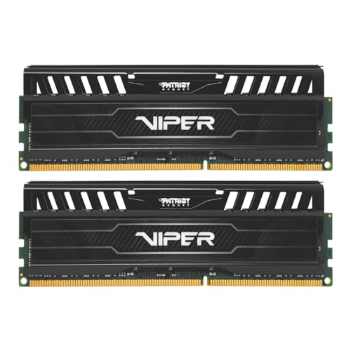 Patriot Memory Viper 3 Black Mamba Arbeitsspeicher 16GB (1600MHz, CL10, 2X 8GB) DDR3-RAM Kit von Patriot Memory