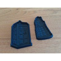 Ausstechform | Dr Who Keks Doctor Set Tardis Ausstechform | Dr Who Keks Doctor Set Tardis von Patriot3dPrinting