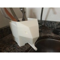 Besteck Ablauf | Utensilien Crock Utensilienhalter Küchenutensilien Bestecktropfen Küchenabtropfen Caddy von Patriot3dPrinting
