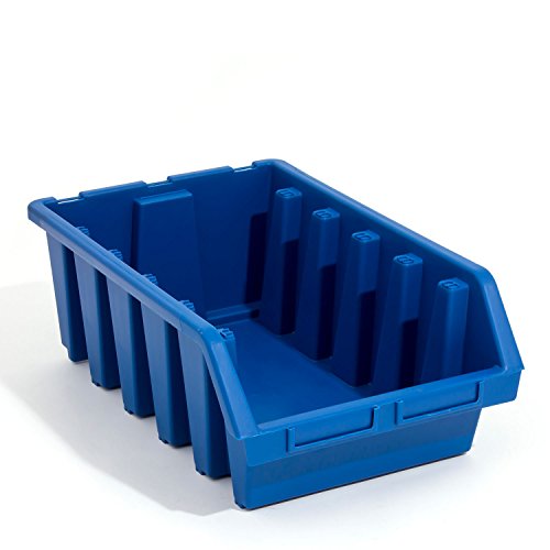 5 Stck. Ergobox Box Stapelboxen blau Gr. 5 Regalbox 500x330x187 Kunststoff von Patrol