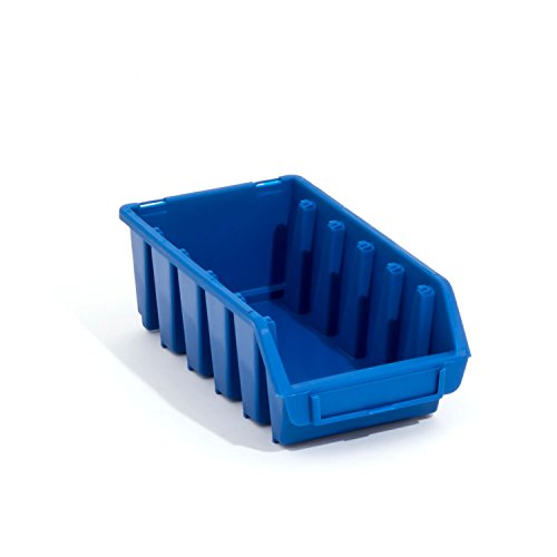 5 Stck. Ergobox Box Stapelboxen blau Gr.2L Regalbox 116x212x75 mm Kunststoff von Patrol