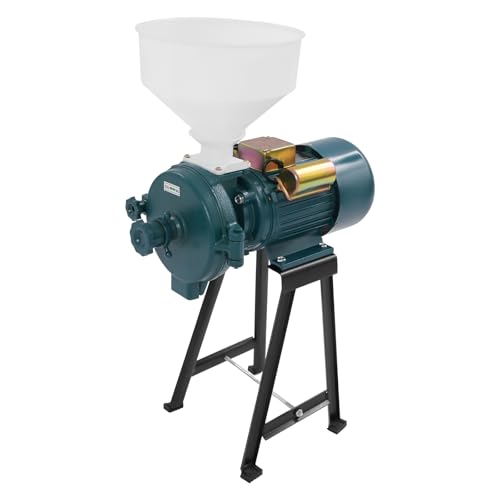 2200W Elektrisch Getreidemühle Kornmühle Schrotmühle Getreidemühle Maschine Zerkleinerer für Weizen, Reis, Mais, Sorghum, Sojabohnen (Grün) von PattenlLevi