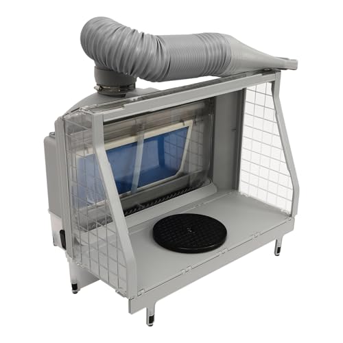 PattenlLevi Airbrush Absauganlage 11m/s Lackierkabine,360°-Drehtisch Ermöglicht,2 Filterschichten,3 LED-Leuchten Airbrush Spritzkabine Sprühbox PattenlLevi Airbrush Absauganlage 11m/s Lackierkabine,360°-Drehtisch Ermöglicht,2 Filterschichten,3 LED-Leuchten Airbrush Spritzkabine Sprühbox von PattenlLevi