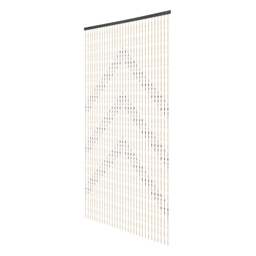Perlenvorhang Holzperlenvorhang 180 * 90cm,Geeignet für Höhe 2M und mehr Installationsraum,Bohème Stil Türvorhang Bambusvorhang mit stylischem Muster Raumteiler Deko Vorhänge Perlenvorhang Holzperlenvorhang 180 * 90cm,Geeignet für Höhe 2M und mehr Installationsraum,Bohème Stil Türvorhang Bambusvorhang mit stylischem Muster Raumteiler Deko Vorhänge von PattenlLevi