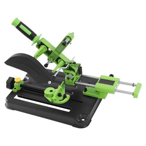 Trennständer Winkelschleifer Halterung für Winkelschleifer Durchmesser 100mm bis 125mm Einstellbarer Winkel Max 45° Umrüstschneidemaschine Tischkreissäge Winkelschleifmaschineständer von PattenlLevi