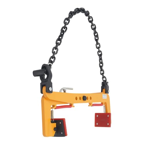 Versetzzange Bordsteinzange 350kg Brettsteinhalterung,Öffnung 30-51cm Universal Hebekrallen Hebeklemme zum Heben und Transportieren Hebezange von PattenlLevi