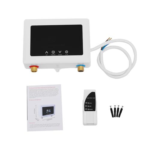 Warmwasserspeicher, 5500W 220V Elektrische Durchlauferhitzer,Thermostat Elektronisch Geregelter Durchlauferhitzer,30-55℃ Elektro-Kleinspeicher Warmwasserspeicher, 5500W 220V Elektrische Durchlauferhitzer,Thermostat Elektronisch Geregelter Durchlauferhitzer,30-55℃ Elektro-Kleinspeicher von PattenlLevi