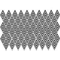 Diamant Chevron Wiederverwendbare Schablone von Patternsofplenty