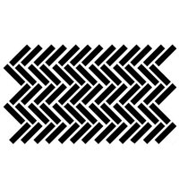 Fischgrät Chevron Muster Wiederverwendbar Schablone Fischgrät Chevron Muster Wiederverwendbar Schablone von Patternsofplenty