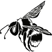 Hummel Wiederverwendbare Schablone von Patternsofplenty