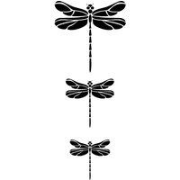 Libelle Wiederverwendbare Schablone in 3 Größen Libelle Wiederverwendbare Schablone in 3 Größen von Patternsofplenty