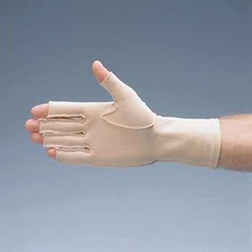 Performance Health Over-the-Wrist Edema Gloves, Open Finger, Left, Large, Nylon-Cotton, Helps Reduce Swelling, Manage Edema, Extends Past Wrist, Unrestricted Movement of the Fingers, Latex-Free von Patterson Medical