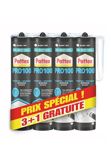 HENKEL FRANCE SA PL100 Pattex Fixierkleber - High Tank - Weiß - Los 3+1-798270 HENKEL FRANCE SA PL100 Pattex Fixierkleber - High Tank - Weiß - Los 3+1-798270 von Pattex