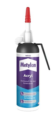 Metylan MASP7 Acryl Wand und Decke Spender, Einfache Anwendung ohne Kartusche, 1x100ml von Henkel