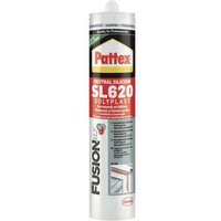 Neutrales Silikon Pattex SL620 für Türen und Fenster, Bau, Sanitär und Armaturen – Anti-Schimmel 300 ml (Braun RAL 8004) von Pattex